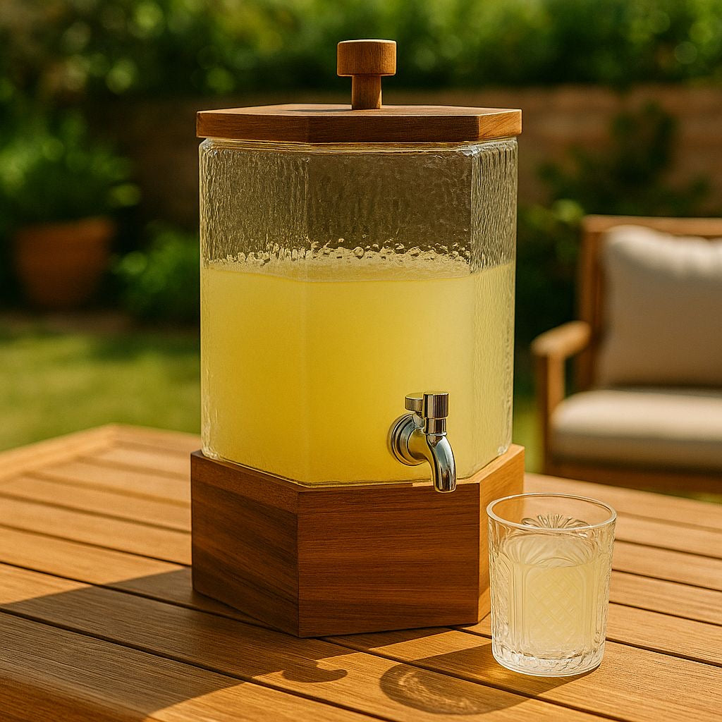 Dispensador de Bebidas base Madera