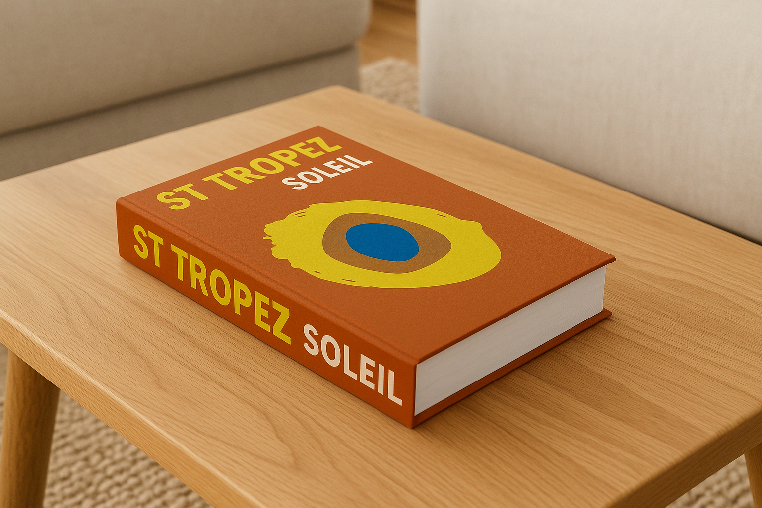 Libro Decorativo St Tropez Café