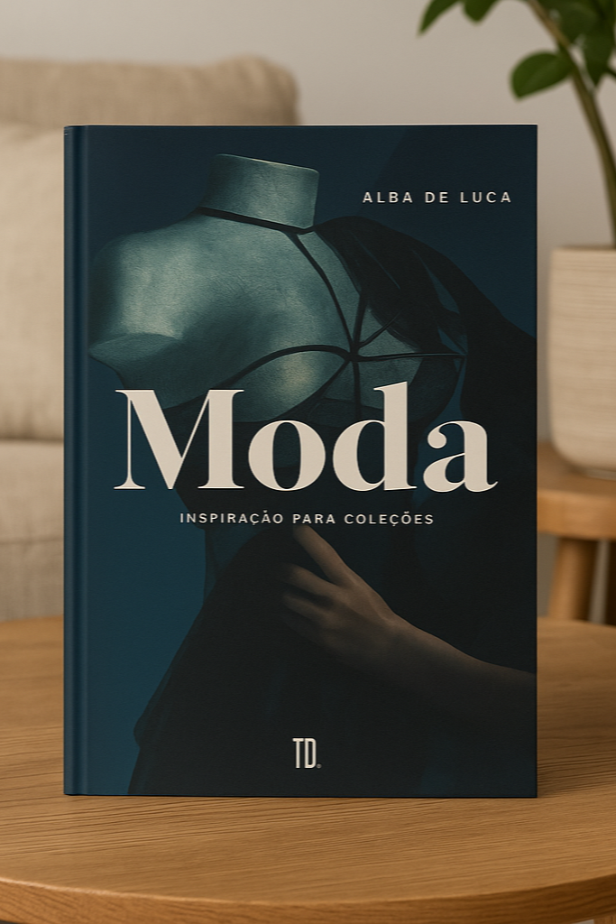 Libro Decorativo Moda Azul
