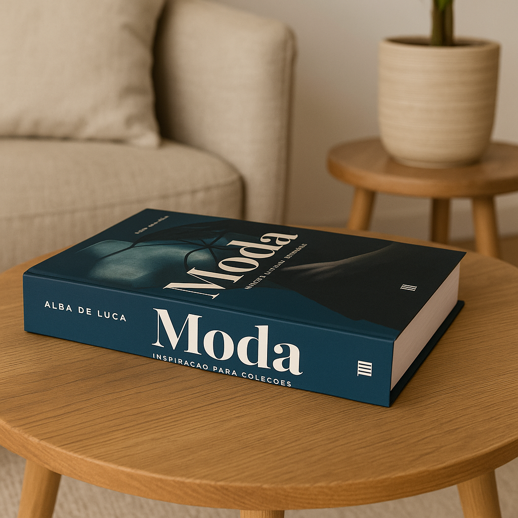 Libro Decorativo Moda Azul