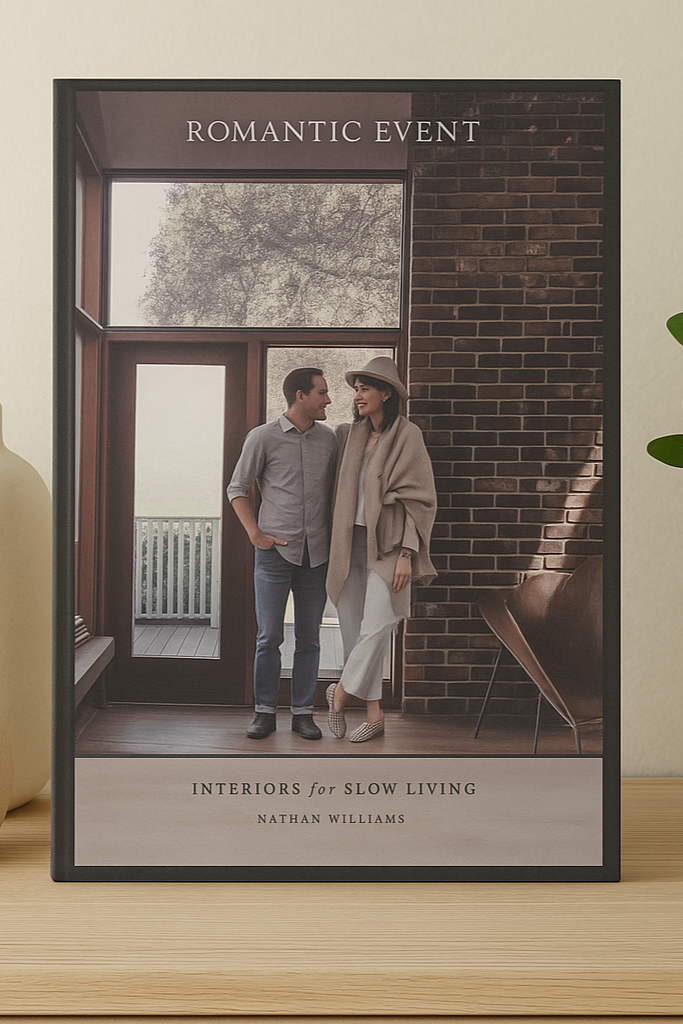 Libro Decorativo Romantic Gris