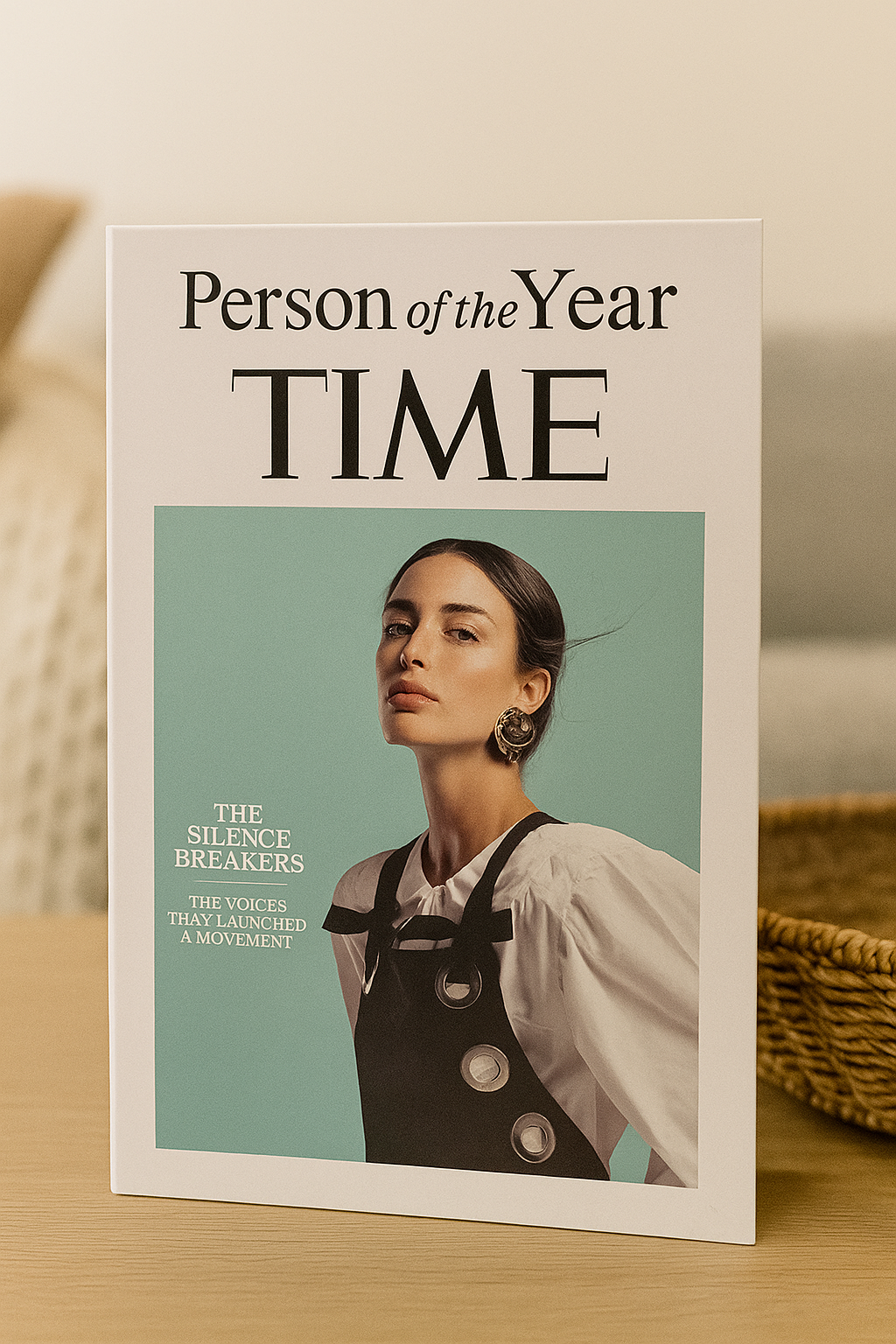 Libro Decorativo Person of the Year Blanco