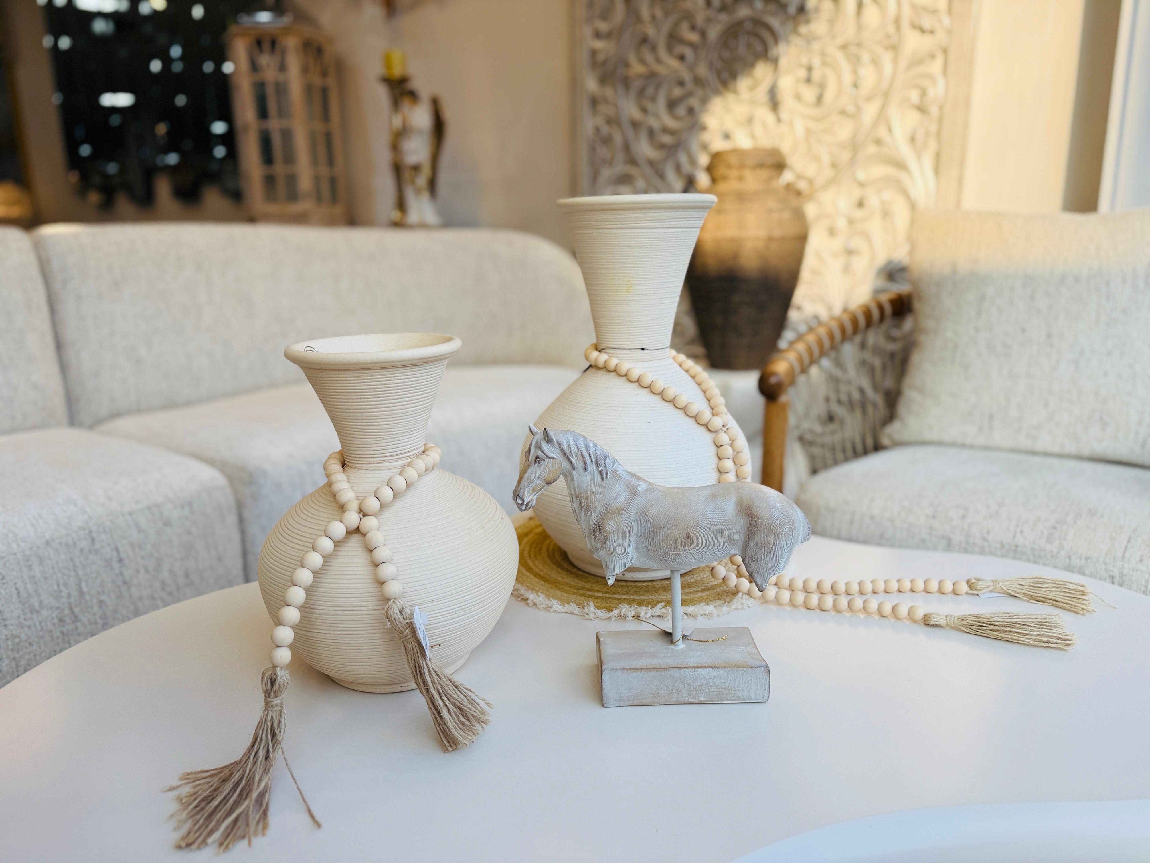 Collar Decorativo Corto Beige