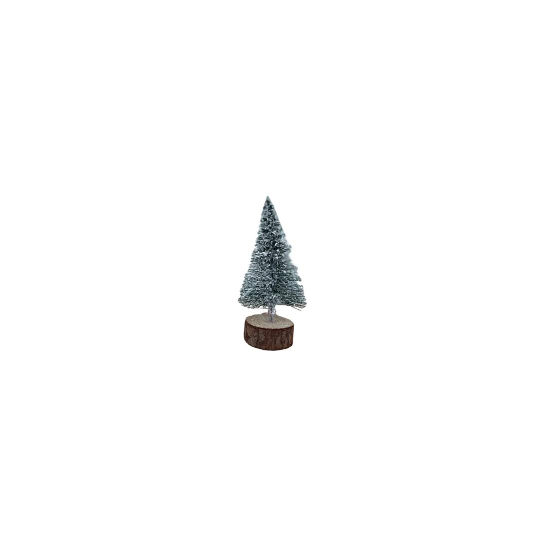 Árbol Cepillo Verde Nevado