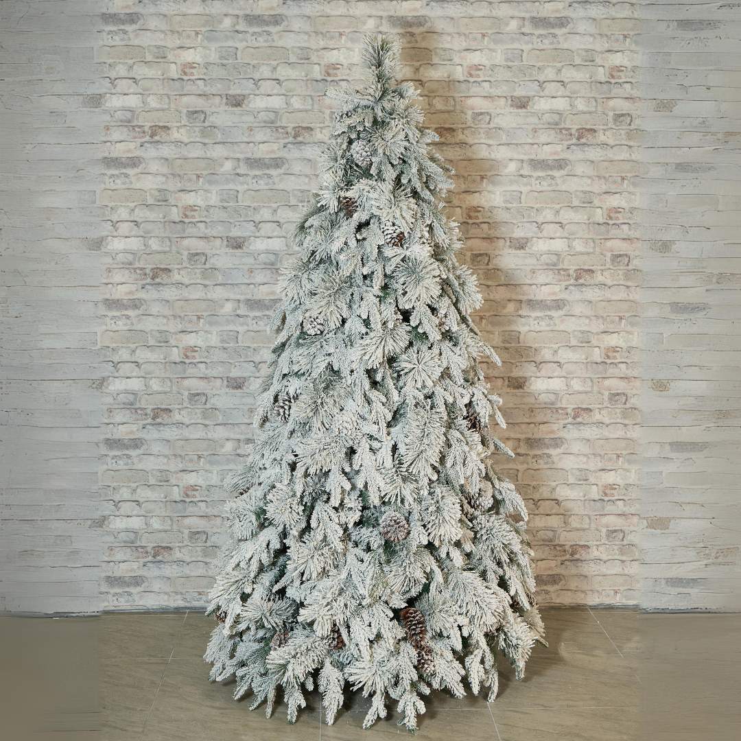 Árbol Nevado Piñas Escarcha