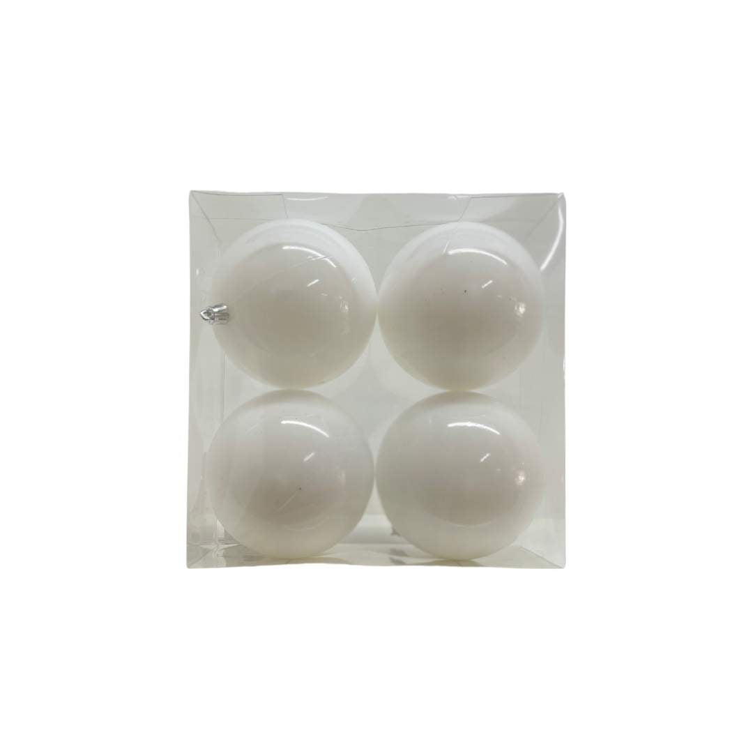 Caja X4 Bolas Blanca
