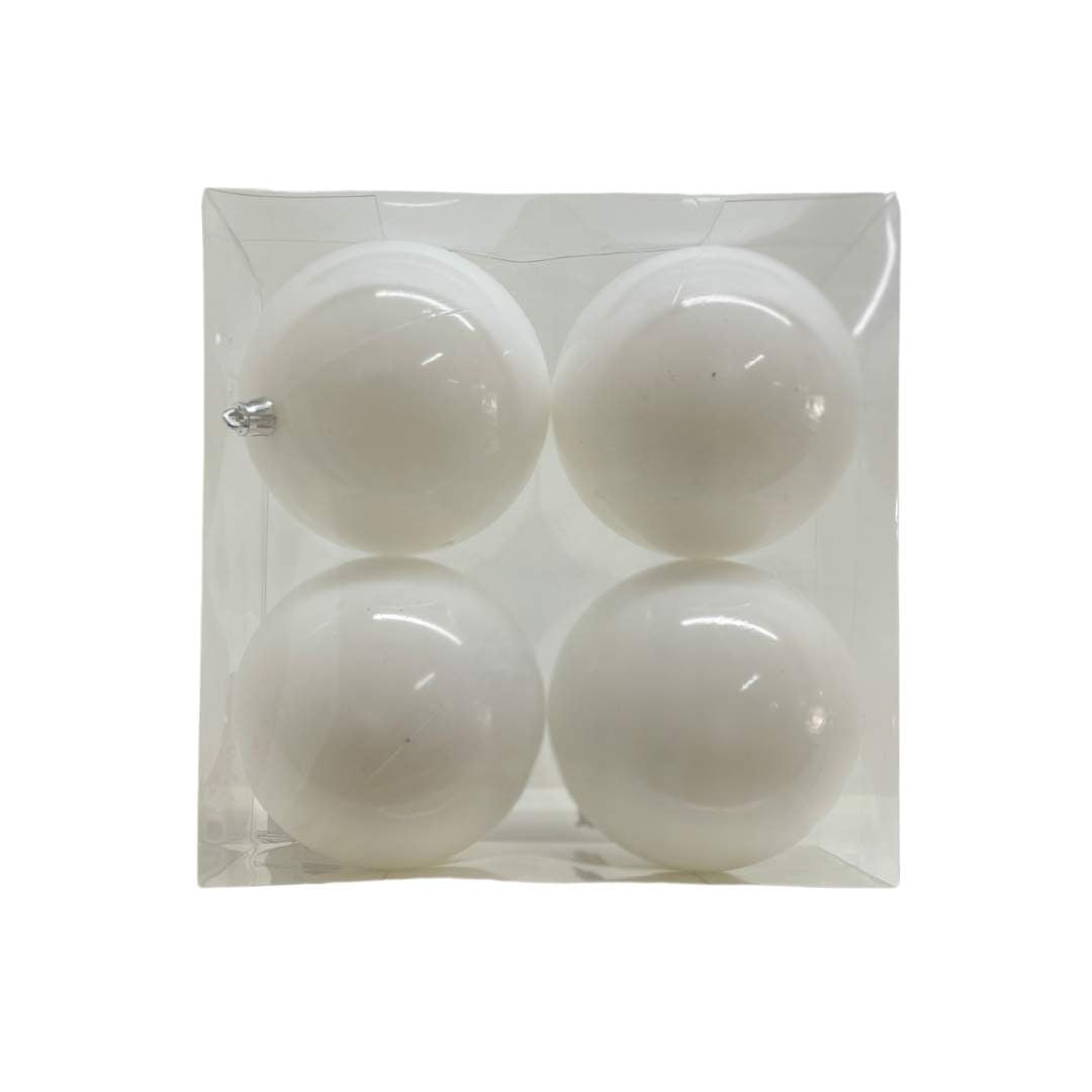 Caja X4 Bolas Blanca