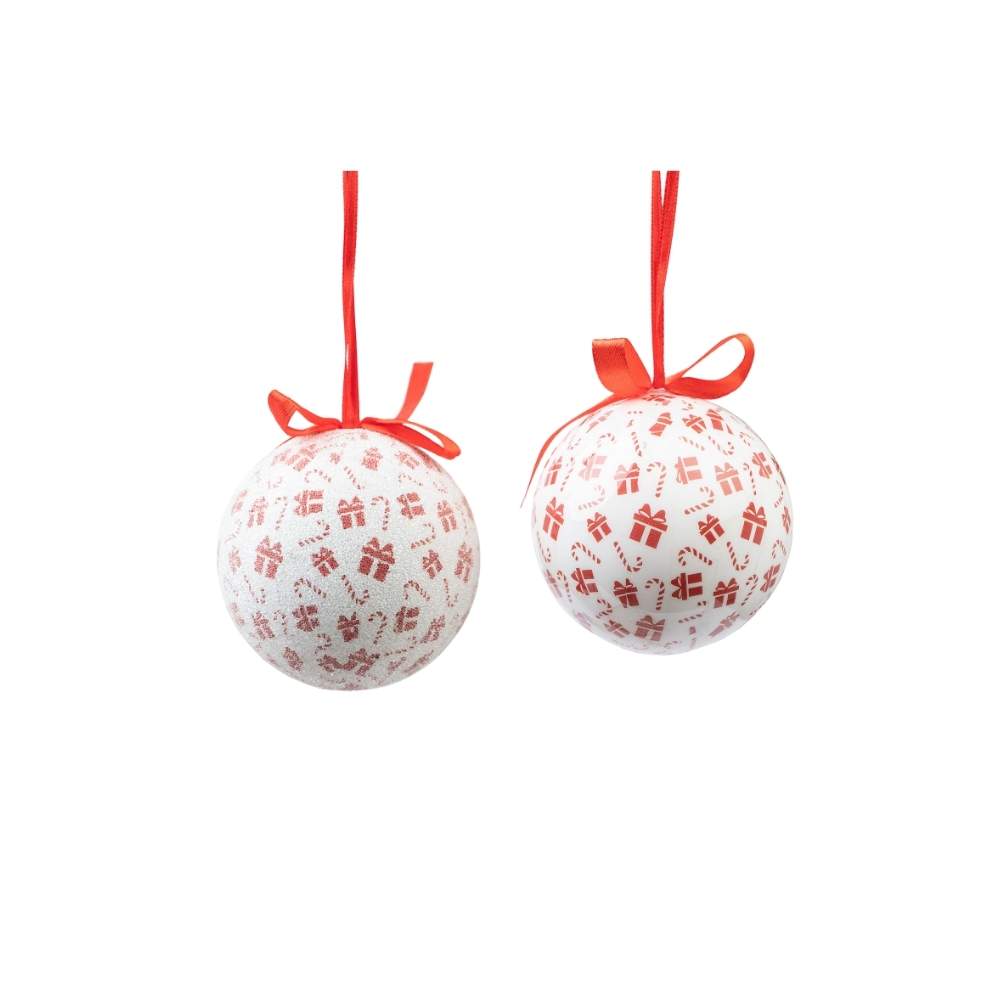 Caja x14 Rojo Blanco Regalos