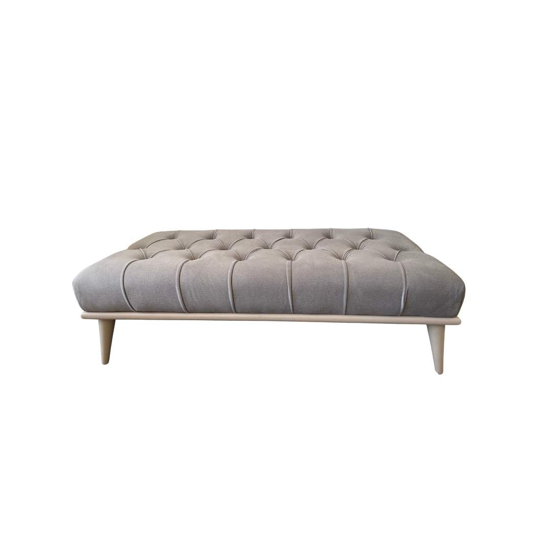 Canape Capitoneado Taupe