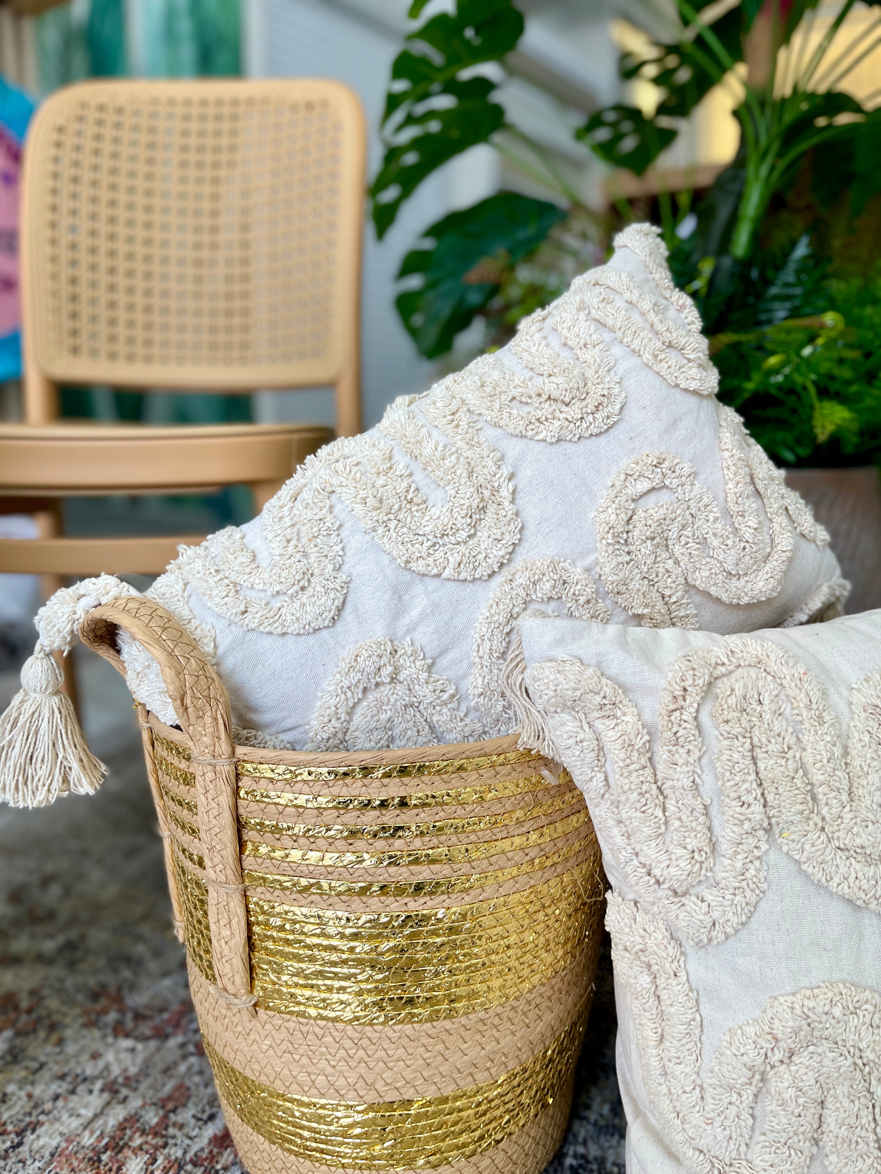 Riñonero Ondas Beige