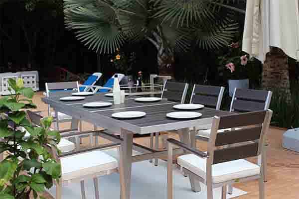 Comedor Exterior Mónaco Extendible