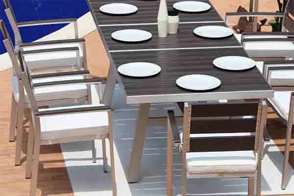 Comedor Exterior Mónaco Extendible