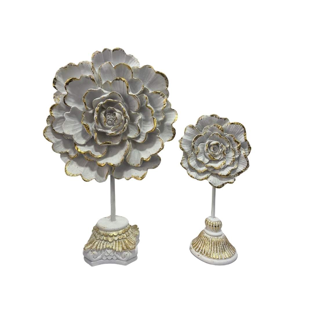 Flor de Mesa Blando Dorado