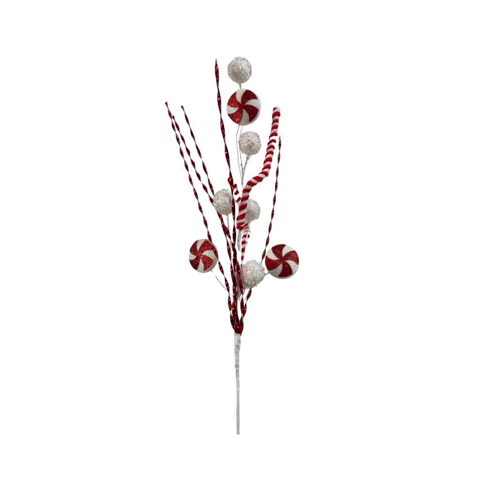 Rama x3 Candy Rojo Blanco – Casa viva
