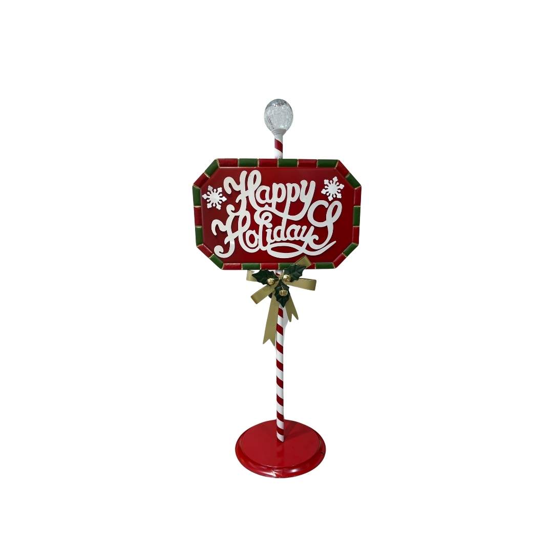 Letrero de Pie "Happy Holidays"