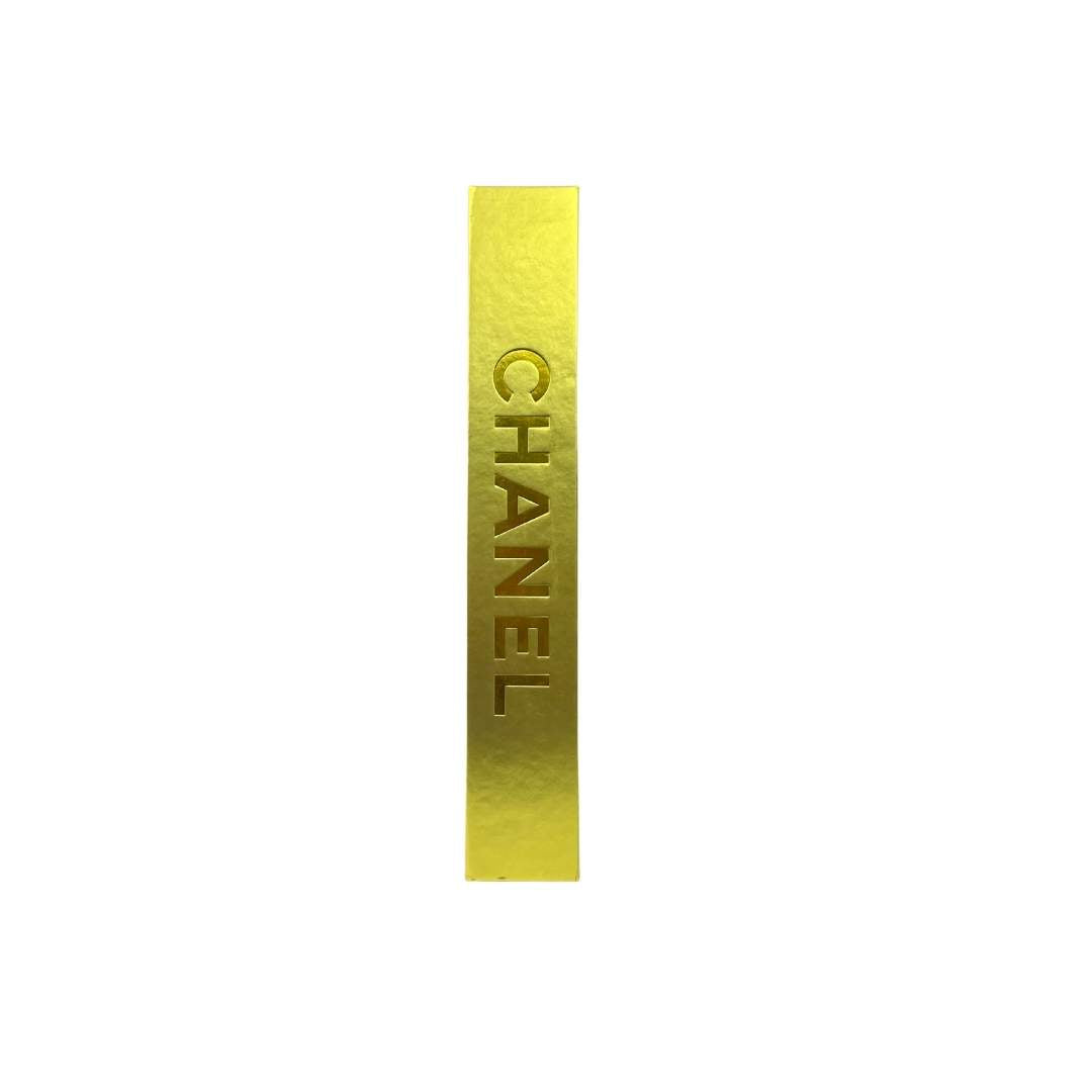 Libro Decorativo Cofre Chanel Dorado