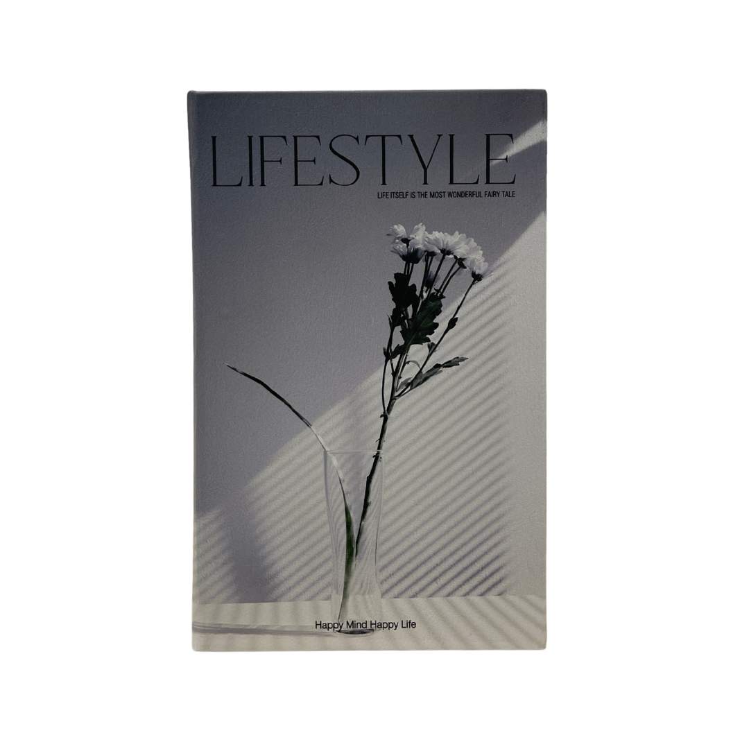 Libro Decorativo Cobre LifeStyle Gris