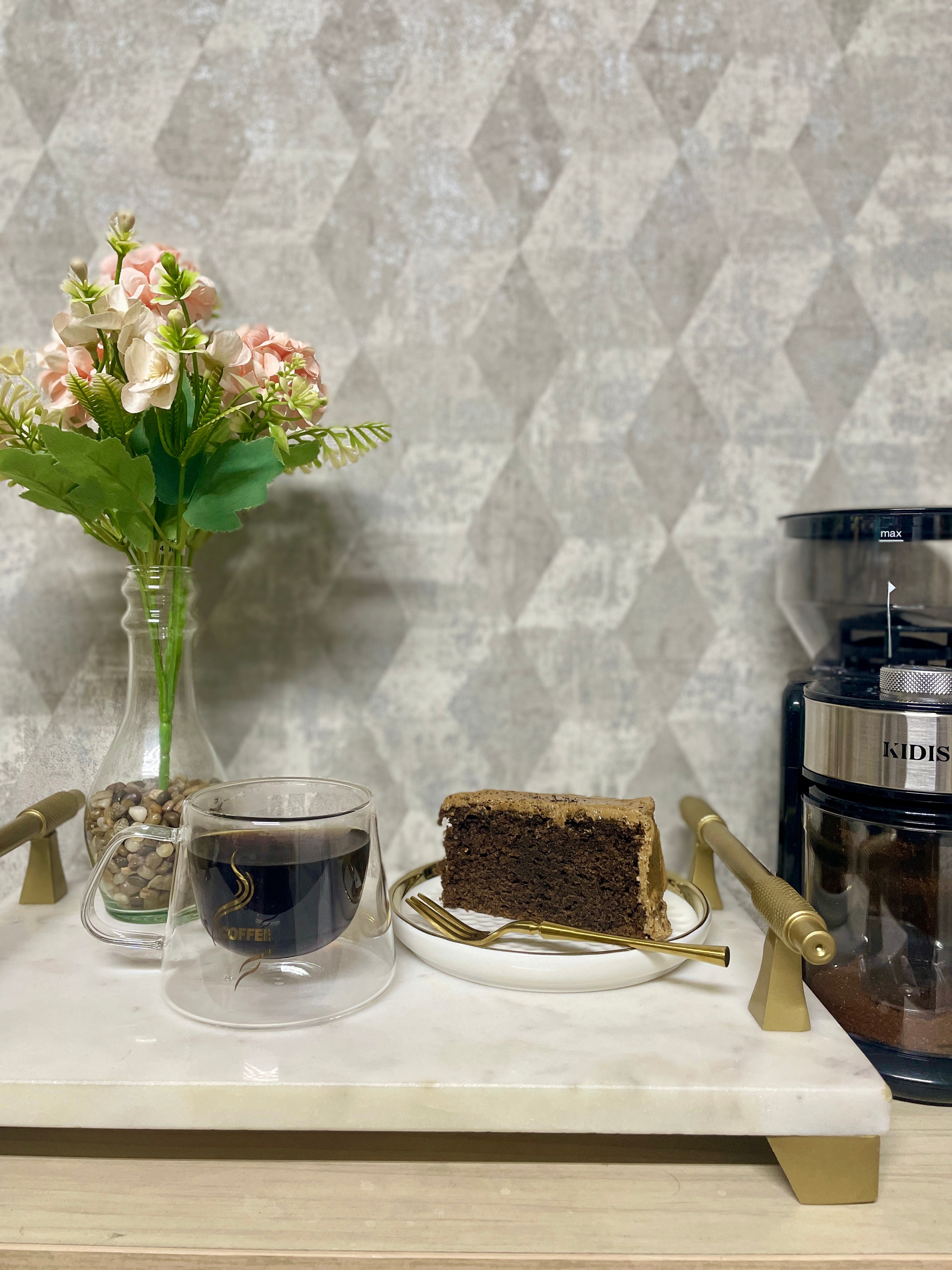 Mug Doble Vidrio Coffee
