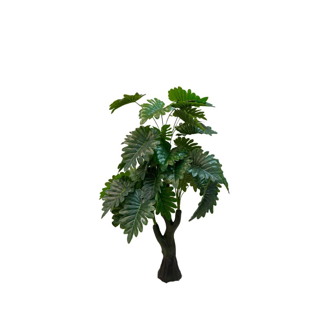 Planta x3 Troncos Hojas Verde