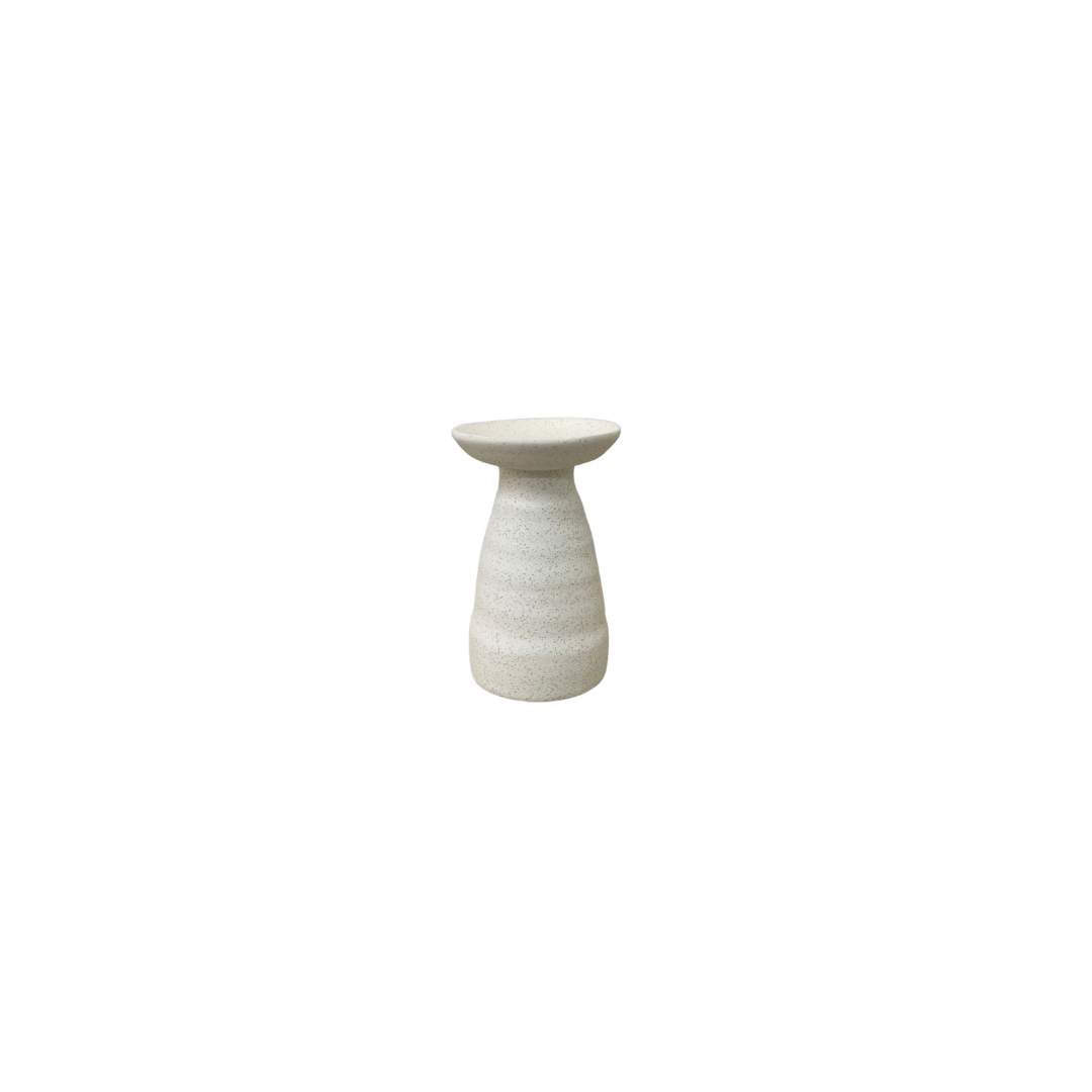 Candelabro Torre Blanco Jaspeado
