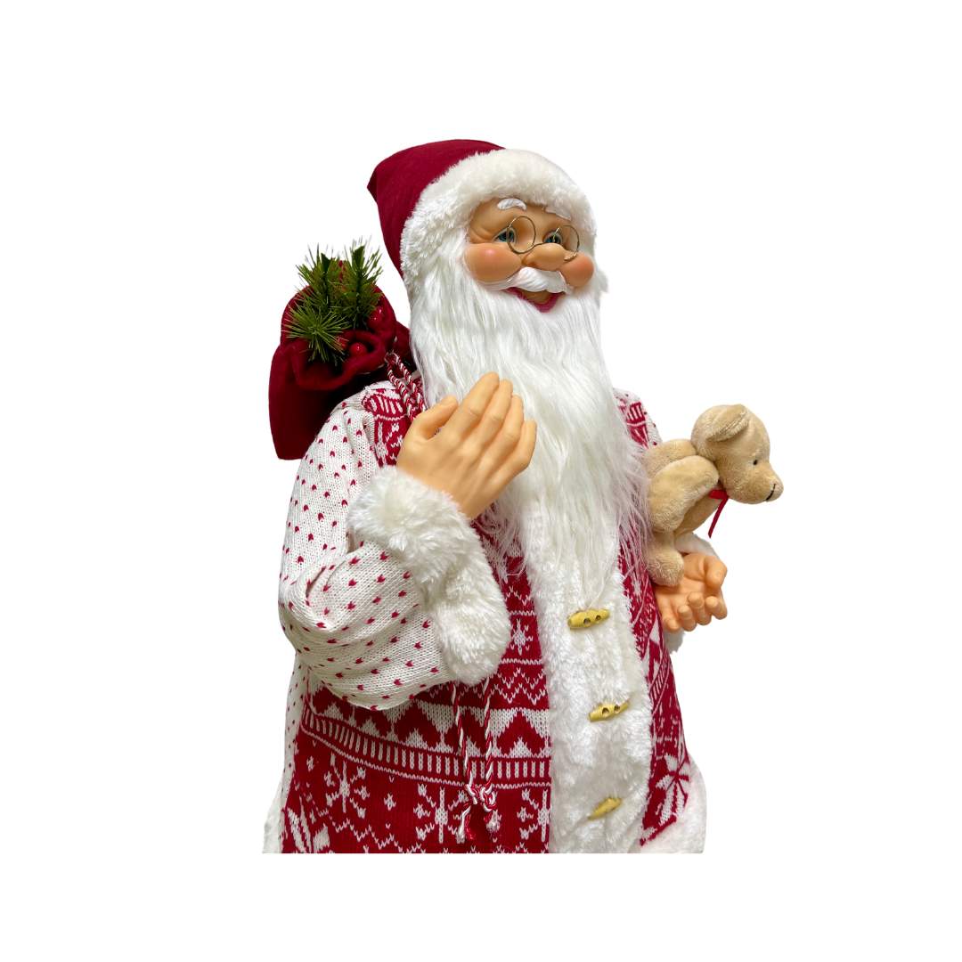 Santa Parado Oso Chaqueta