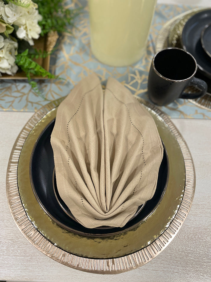 Servilleta de Tela Taupe