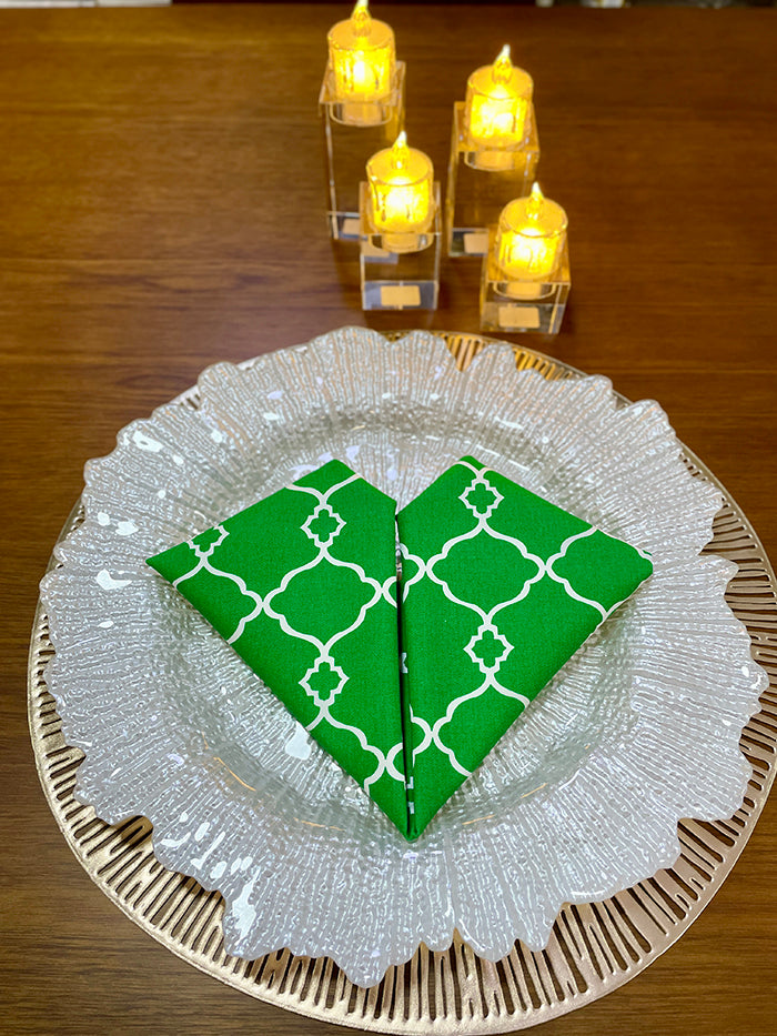 Servilleta de Tela Medallon Verde