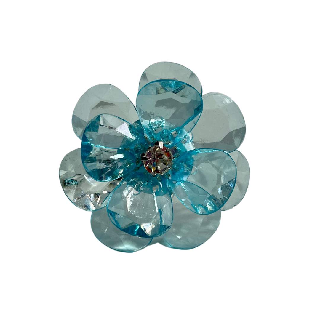 Caja x4 Servilleteros Flor Azul