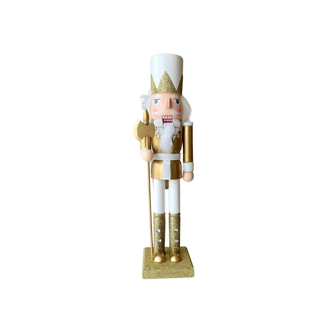 Soldado Cascanueces Hacha Dorado