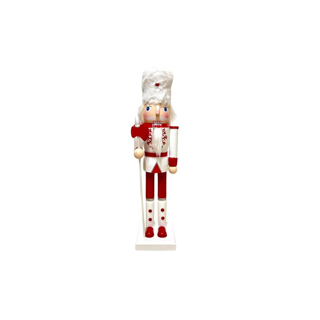 Soldado Cascanueces Hacha Rojo