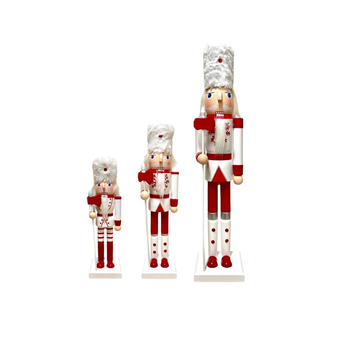 Soldado Cascanueces Hacha Rojo