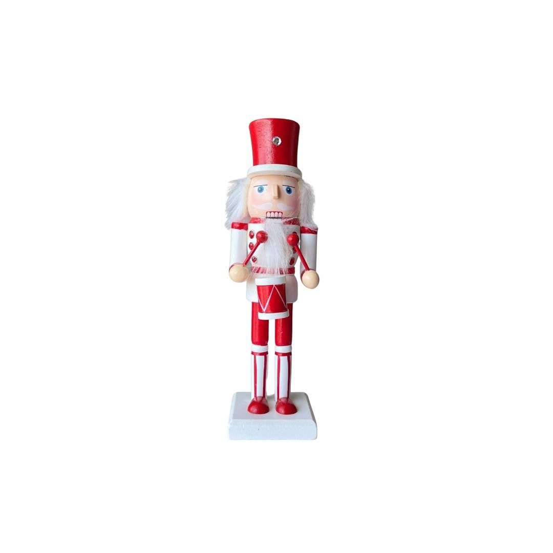 Soldado Cascanueces Tambor Rojo