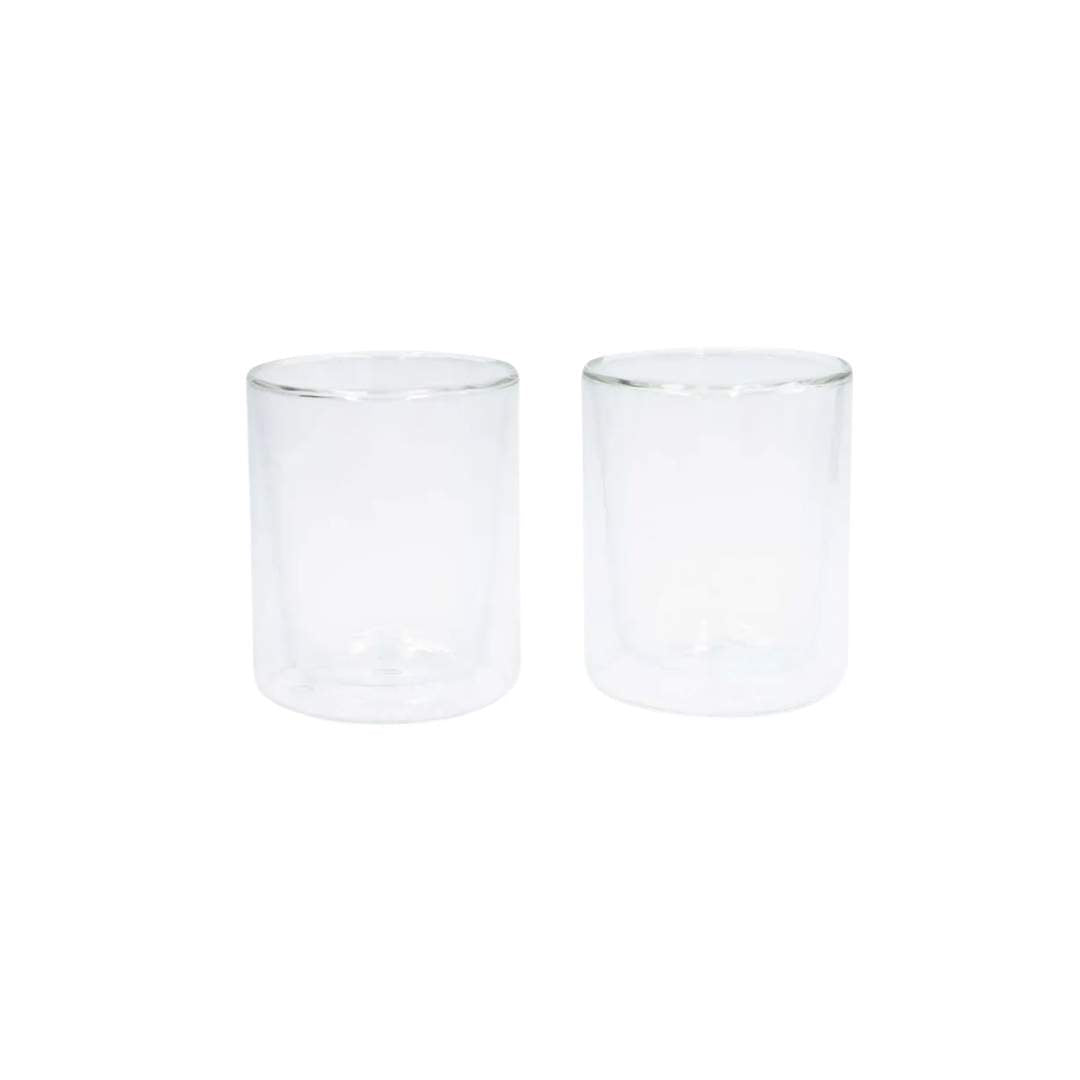 Set x2 Vasos Rectos Transparente