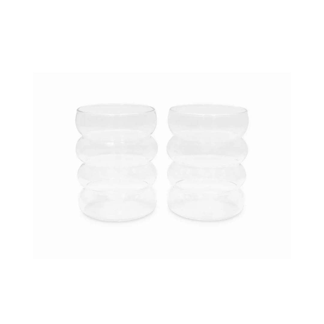 Juego x2 Vasos Aros