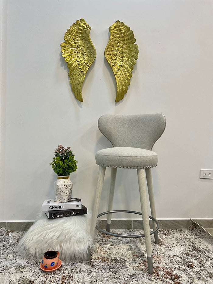 Silla de barra mariposa beige