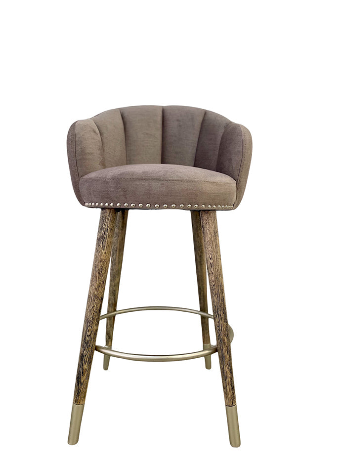 Silla de barra princesa taupe