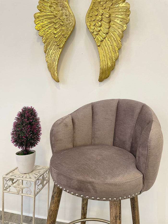 Silla de barra princesa taupe