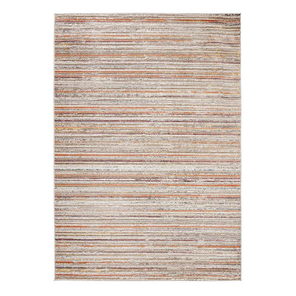 Alfombra ATY Terracota/gris