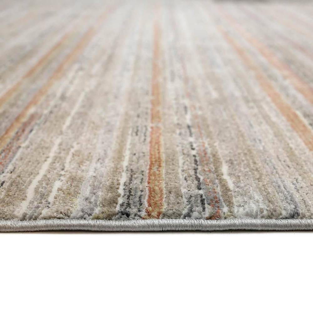 Alfombra ATY Terracota/gris